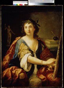 رمزية الرسم ، بورتريه ذاتي ، 1658 بواسطة إليزابيتا سيراني