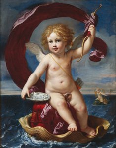 انتصار كيوبيد في البحر أمورينو ميديسي ، 1661. بواسطة إليزابيتا سيراني