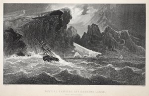 فراق هووسرز قبالة Godsend Ledge ، التوضيح من رحلة غرينيل الثانية في البحث عن السير جون فرانكلين ... "، 1856 بواسطة إليشا كينت كين