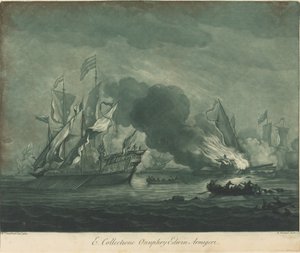 مشهد الشحن من مجموعة أونوفريج إدوين ، 1720. بواسطة إليشا كيركال