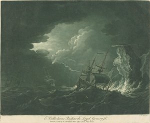 مشهد الشحن من مجموعة ريتشارد لويد ، 1720. بواسطة إليشا كيركال