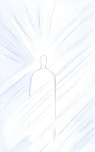 المسيح ، الإنسان الحقيقي ، قد قام وحيا أمامك. تأمل في نفس المسيح ، الابن الإلهي ، المهيب ، 2001 (w - c على الورق) بواسطة إليزابيث وانج