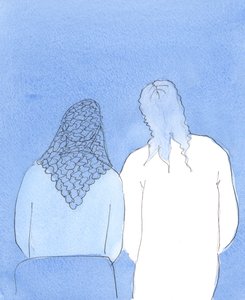 المسيح صديق حقيقي ورفيق لأولئك الذين يؤمنون به ويحبونه ، 2004 (w - c على الورق) بواسطة إليزابيث وانج
