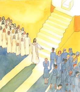 من الضروري أن نحب الله ونحب قريبنا ، 2004 (w - c على الورق) بواسطة إليزابيث وانج