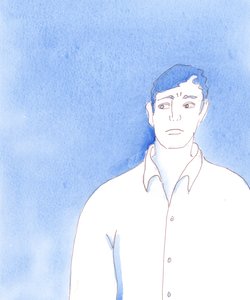 بعض الكاثوليك الذين "يحاربون" حاليًا داخل الكنيسة لنشر وجهات نظرهم الخاطئة حول الخطيئة والقداسة سينظرون يومًا ما إلى الوراء، 2005 (لوحة مائية على ورق) بواسطة إليزابيث وانج
