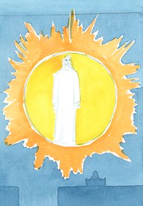 نسمع عن `` جوفاء على شكل الله &39;&39; في وسط قلب الإنسان ، 2003 (ث - ج على الورق) بواسطة إليزابيث وانج