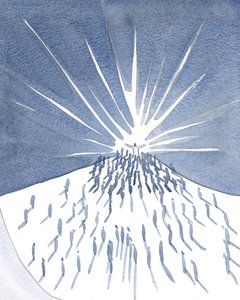 قدمنا صلاة المسيح ، متشبثين به في القداس ، محميين بمجده ، معتمدين على قداسته. ، 2001 (w - c على الورق) بواسطة إليزابيث وانج