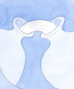 عندما ينفتح "الإناء" الذي هو القلب بالكامل على مشيئة الله ، فإنه يتطهر. انسكبت حياته الالهية وحبه وحكمته عام 2002 (ث - ج على الورق) بواسطة إليزابيث وانج