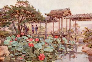 لوتس في Kodaiji (لون ليثو) بواسطة إيلا دو كين