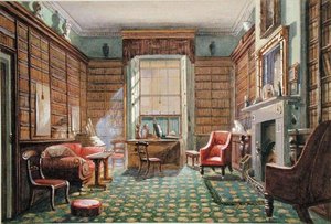 غرف الاستشارات في شارع رودني رقم 2 ، ليفربول ، حوالي عام 1830 (ألوان مائية على ورق) بواسطة إلين بيكرستافيه