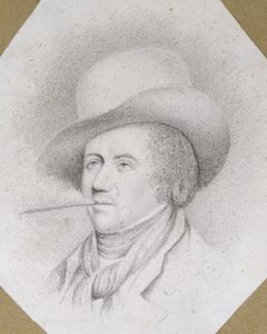 صورة لدوك دي ليانكورت (1747-1827) بعد لوحة لجيمس شاربلز (1751-1811) (قلم رصاص على ورق)