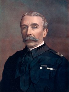 الجنرال إدوارد تشابمان ، قائد قوات اسكتلندا ، 1902.