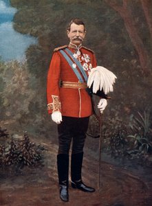 الجنرال السير تشارلز وارن ، جندي بريطاني ، 1902.
