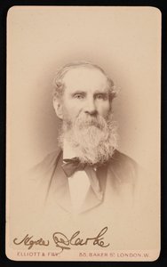 صورة هايد كلارك 1815-1895 ، قبل عام 1876.