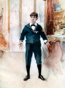 ويدون غروسميث في The New Boy ، c1902.