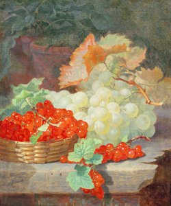 Redcurrants and Grapes، 1864