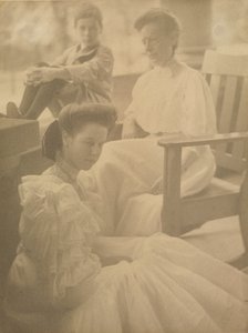 صورة جماعية ، ج. 1900. بواسطة إيما سبنسر