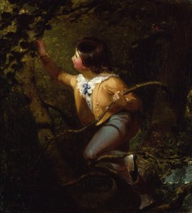 تعشيش الطيور 1837. بواسطة إيمانويل جوتليب لوتز