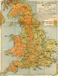سلتيك وبريطانيا الرومانية ، 1926. بواسطة ايمري ووكر