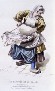 عمل كامل من قبل Beaumarchais (1732-1799) بواسطة Edouard Fournier. رسم اميل بايارد. إد. لابلاس ، سانشيز إت سي ، باريس 1876. هذه الأم تشابلو في "نواب القاعة" بواسطة إميل أنطوان بايارد
