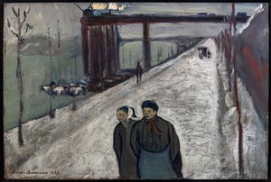 Quai de Clichy - 1887 (زيت على قماش) بواسطة اميل برنارد