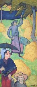 حصاد التفاح ، 1890 بواسطة اميل برنارد