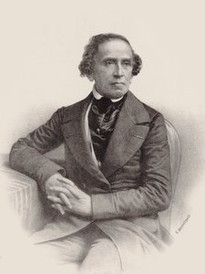 صورة للمؤلف جياكومو مييربير 1791-1864 ، 1857.