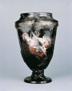 Orpheus in Underworld, vase by Emile Galle (1846-1904) بواسطة اميل جالي