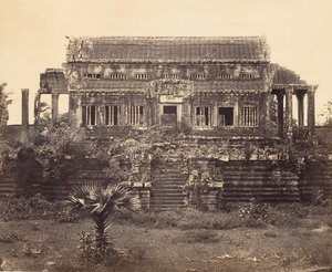 المعبد العظيم - شمال Edicule ، 1866. بواسطة إميل جسيل