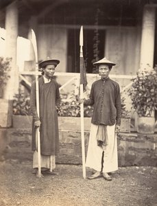 رجال ميليشيات ماتاس الأصلية ، 1866. بواسطة إميل جسيل