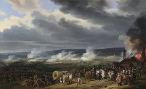 معركة جيمابس. 1821 بواسطة إميل جان هوراس فيرنيه