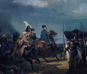 معركة يينا ، 14 أكتوبر 1806 (لمزيد من التفاصيل انظر 70309) بواسطة إميل جان هوراس فيرنيه