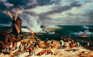 معركة فالمي ، 20 سبتمبر 1792 ، 1826. بواسطة إميل جان هوراس فيرنيه