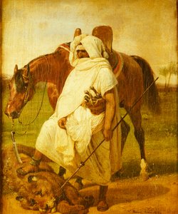 الأسد هنتر ، 1833 بواسطة إميل جان هوراس فيرنيه