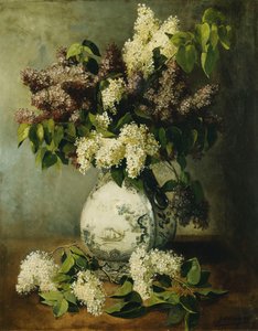ليلك في مزهرية دلفت ، 1895