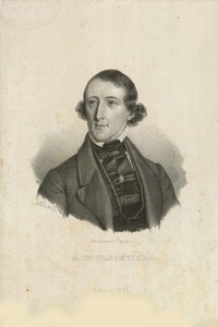 صورة لأغسطس بورنفيل 1805-1879 ، 1842. بواسطة إميليوس ديتليف بيرنتزن