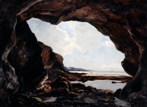 مغارة ريس ، دوارنينيز ، 1876 بواسطة إيمانويل لانسير