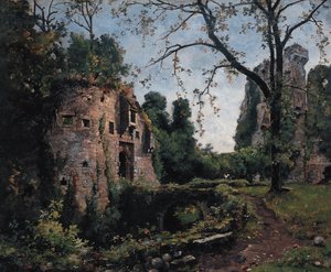 The Bastion des Ormes ، داخل قصر Château de Clisson بواسطة إيمانويل لانسير