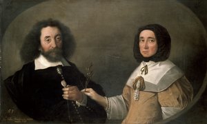 جون Tradescant الأصغر وهستر ، زوجته الثانية