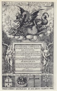 A de Sousa de Macedo, Lusitania liberata, R Heron 1645 (b/w photo) بواسطة مصور انجليزى