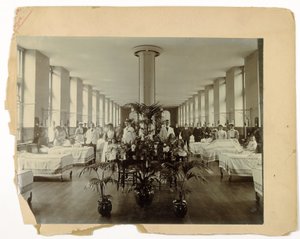 جناح في مستشفى سانت توماس ، 1908 بواسطة مصور انجليزى