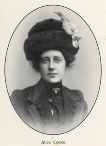 Alice Cooke (b/w photo) بواسطة مصور انجليزى