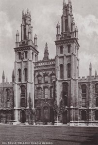 All Souls College Quadrangle Oxford بواسطة مصور انجليزى