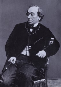 Benjamin Disraeli, Earl of Beaconsfield, British Conservative politician and Prime Minister بواسطة مصور انجليزى