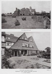 Berrydown Court ، Overton ، Hampshire ، إنجلترا (b / w photo) بواسطة مصور انجليزى
