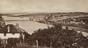 بيديفورد من أوبكوت ، التطلع إلى الشمال (صورة b / w) بواسطة مصور انجليزى