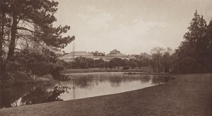 Botanic Gardens, Cambridge (b/w photo) بواسطة مصور انجليزى
