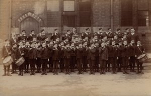 Boys Brigade Band, presumably (b/w photo) بواسطة مصور انجليزى