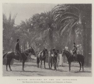 الضباط البريطانيين السودانيين الحادي عشر بواسطة مصور انجليزى