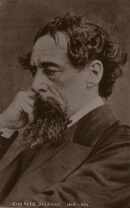 تشارلز ديكنز (1812-1870) ، الروائي الإنجليزي بواسطة مصور انجليزى